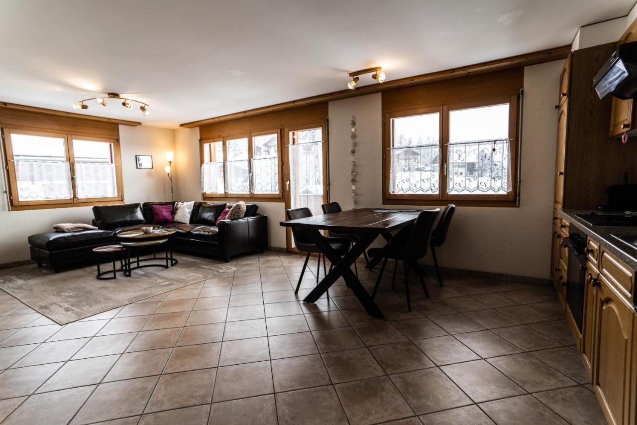 Haus Lotus, Riederalp Moosfluhbahn Apartment Bagian luar foto