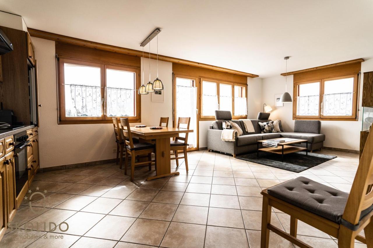 Haus Lotus, Riederalp Moosfluhbahn Apartment Bagian luar foto
